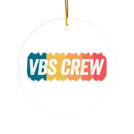 VBS Colorful Bible Vacation School Love Ceramic Ornaments