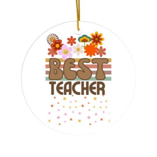 Best Teacher Ceramic Ornaments