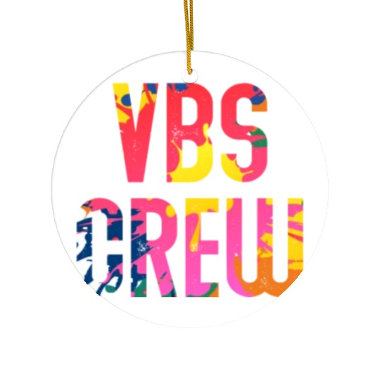 VBS Colorful Bible Vacation School Love Ceramic Ornaments