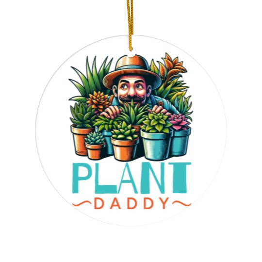 Plant Daddy Ceramic Ornaments