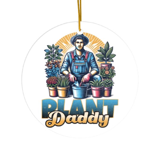 Plant Daddy Ceramic Ornaments