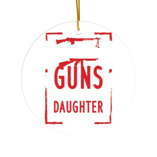 Guns 2nd Amendment Second Amendment Pro Gun Lover Ceramic Ornaments