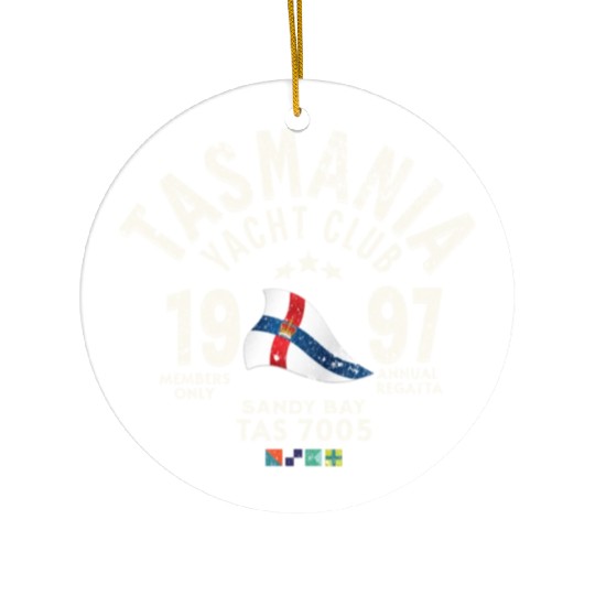 Tasmania Yacht Club Regatta Design Ceramic Ornaments