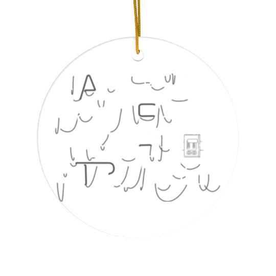 Harder Better Faster Stronger Punk Ceramic Ornaments