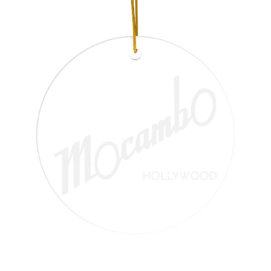 Mocambo Vintage Hollywood Design Retro Sunset Blvd Ceramic Ornaments