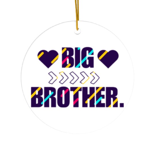 big brother Ceramic Ornaments