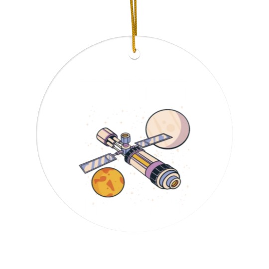 Rocket Scientist Studied Science In Training Ceramic Ornaments