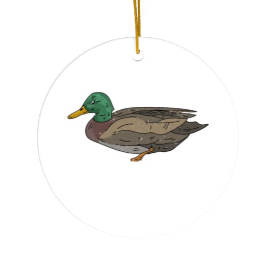 Mallard Duck Ceramic Ornaments