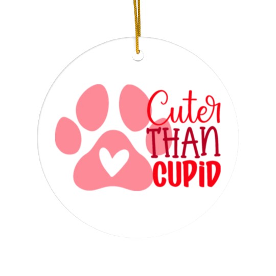 Cuter than cupid Ceramic Ornaments