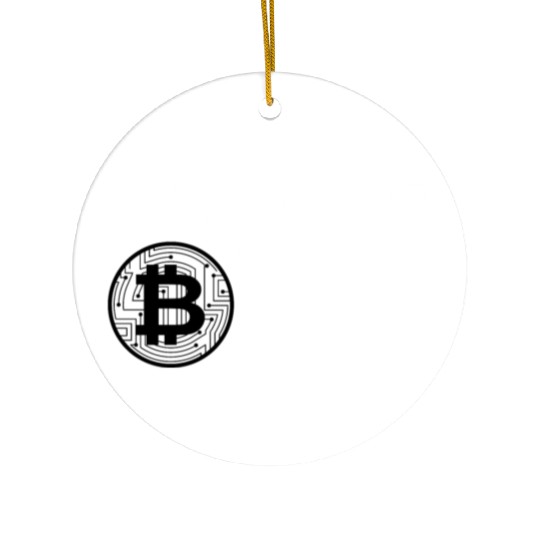 Bitcoin - Future Looks So Bright Ceramic Ornaments