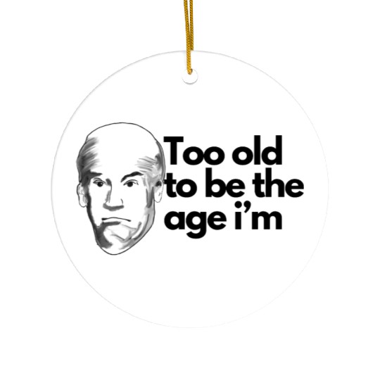 Funny Joe Biden Ceramic Ornaments