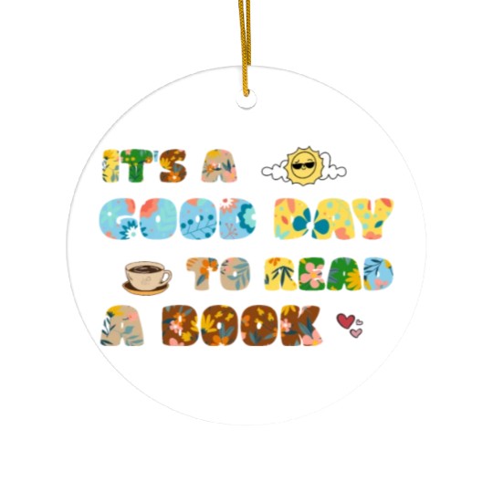 Book Lover Women's day Ceramic Ornaments