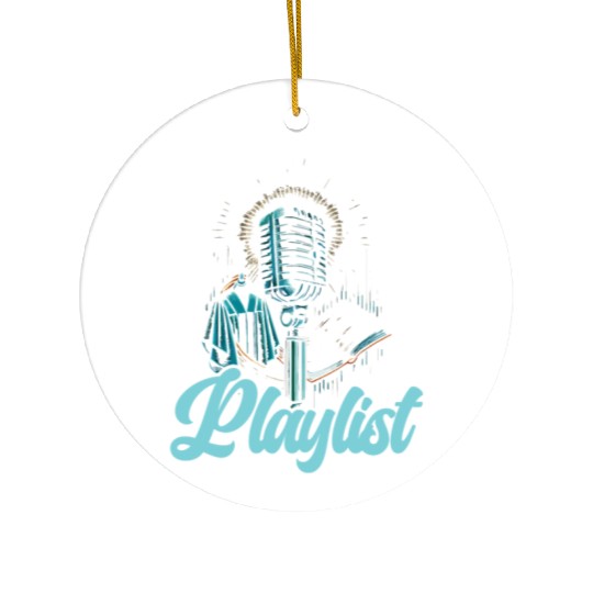 Gospel Music Religious Bible Scripture Christian Ceramic Ornaments