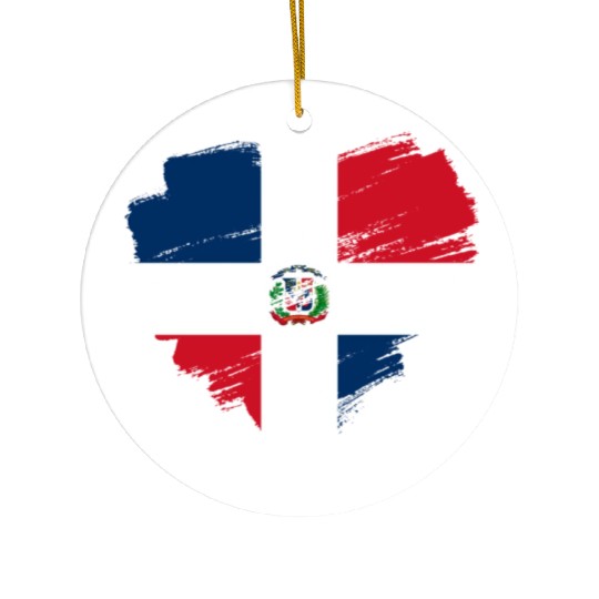 Dominican Republic Ceramic Ornaments