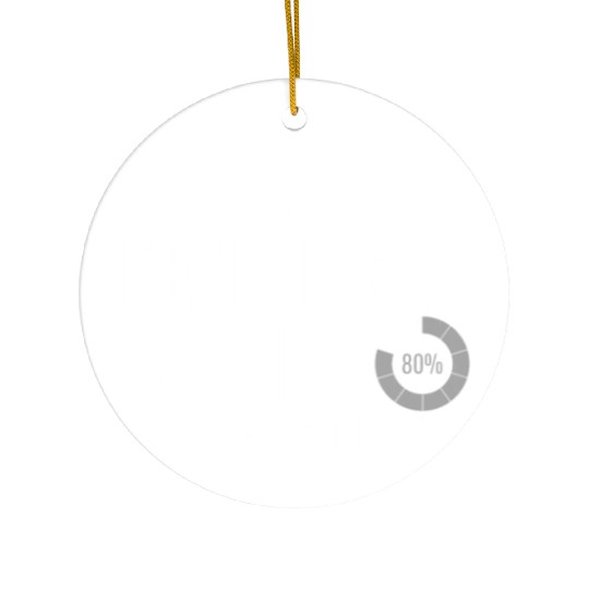 Fencing Skills Loading Funny Fencer Ceramic Ornaments