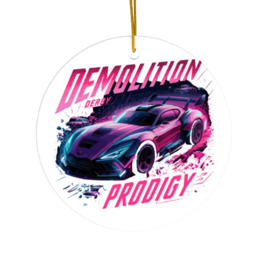 Demo Derby Demolition Derby Demolition Derby Lover Ceramic Ornaments