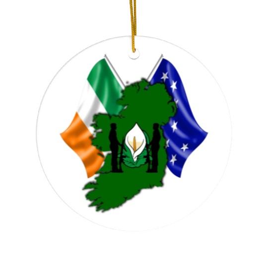 Irish Easter Lily - Designed in Ireland Ceramic Ornaments