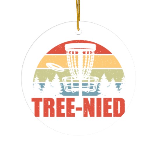 Discgolf Frisbee Birdie Disc Golf Training Ceramic Ornaments