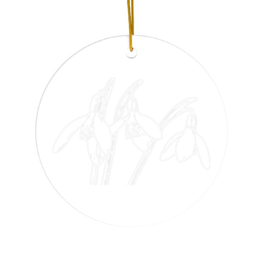 SNOWFLAKE Ceramic Ornaments