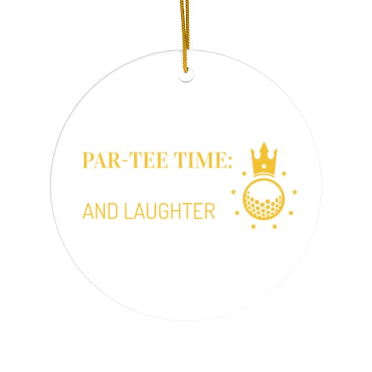 Par-Ceramic Ornaments Time, Golf, Beer, and Laughter
