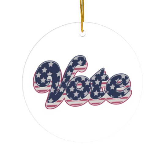 Vintage Vote - Election Ceramic Ornaments