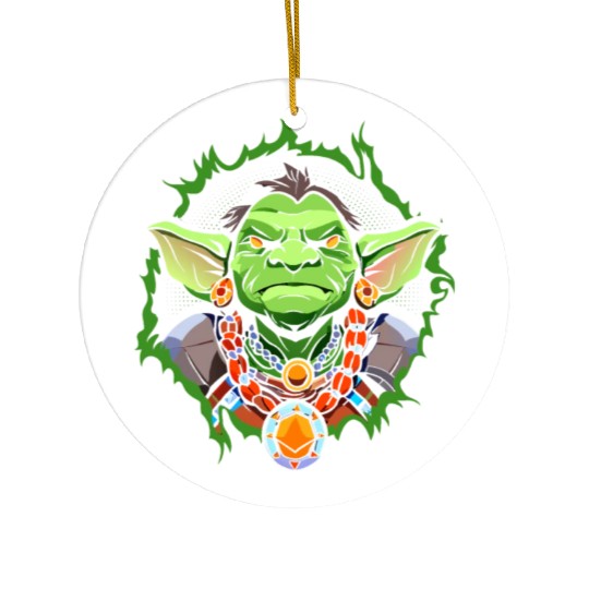 Green Goblin Ceramic Ornaments
