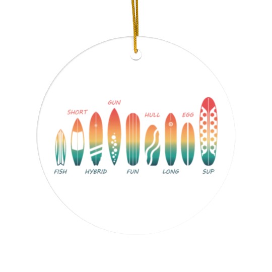 Different Skateboard Skate Board Types Ceramic Ornaments