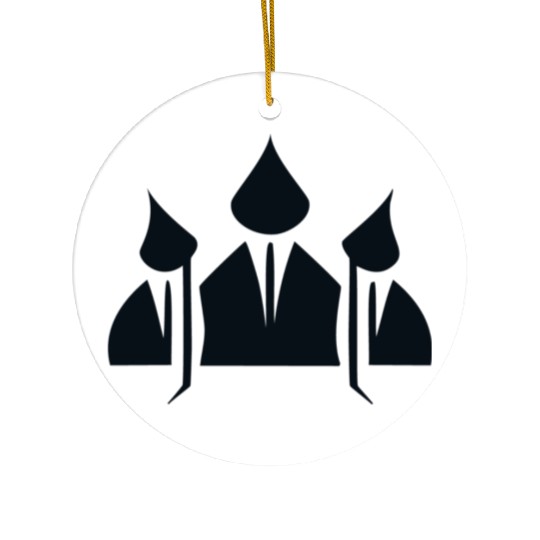 Secret Society Ceramic Ornaments