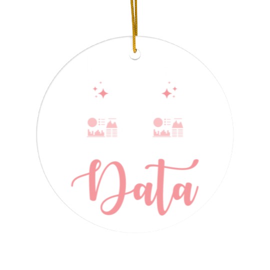 Data Engineer Woman Ceramic Ornaments