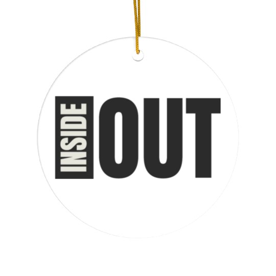 Inside Out Ceramic Ornaments