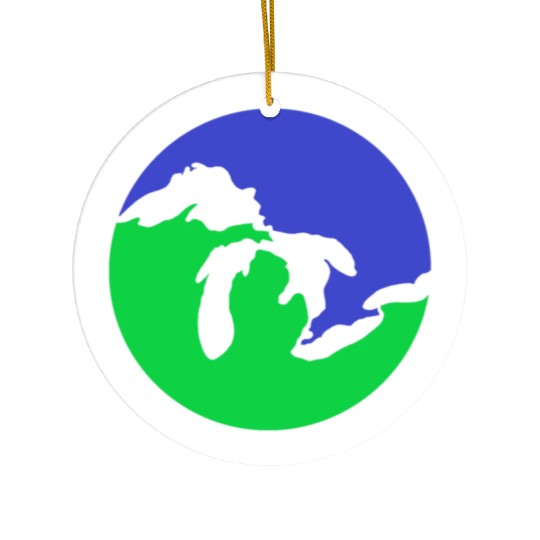 Great Lakes Weather Merch! Ceramic Ornaments