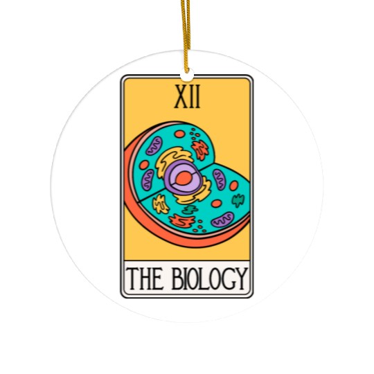 The Biology - Tarot Card Ceramic Ornaments
