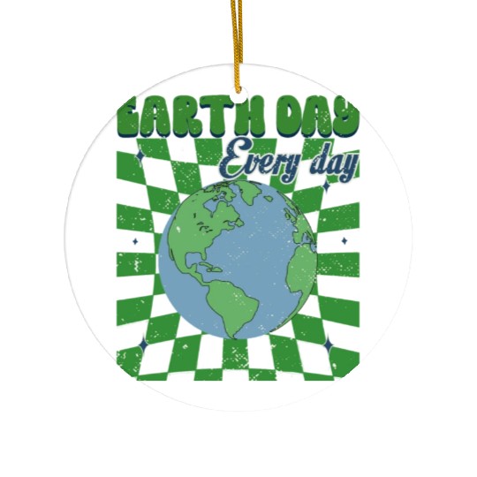 Earth Day 2024 Ceramic Ornaments