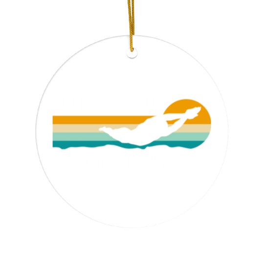 Swimming Pool Swimming Trunks Ceramic Ornaments