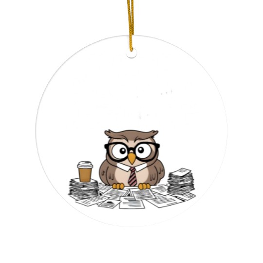 Corporate Owl: Coffee-Fueled Ceramic Ornaments