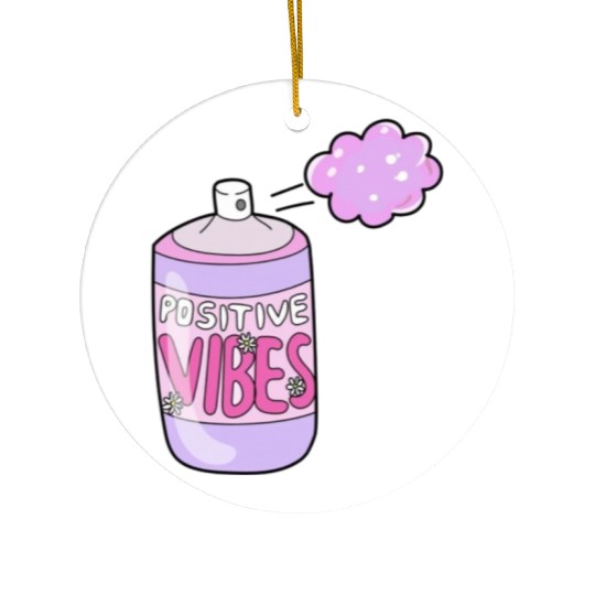 stay positive,stay cool Ceramic Ornaments