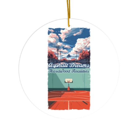 Street Basketball Dreams > Realities Ceramic Ornaments