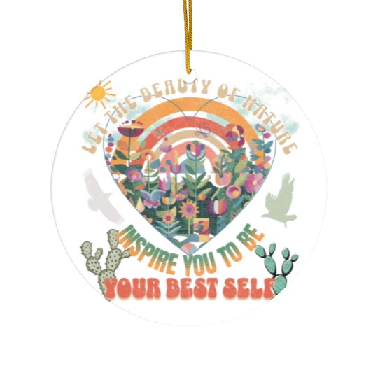 Nature and Plants Ceramic Ornaments