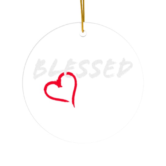 Novelty Blessed Ceramic Ornaments