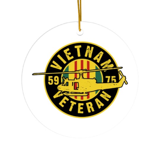 VIETNAM VETERAN Ceramic Ornaments