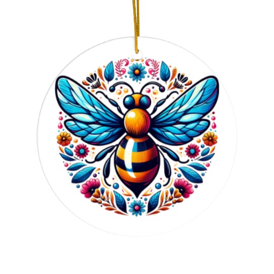 Queen Bee Jewelry Jewels Cute Beekeeping Beekeeper Ceramic Ornaments