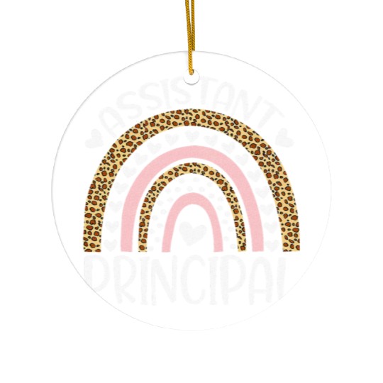 Assistant Principal Back To School First Day Ceramic Ornaments