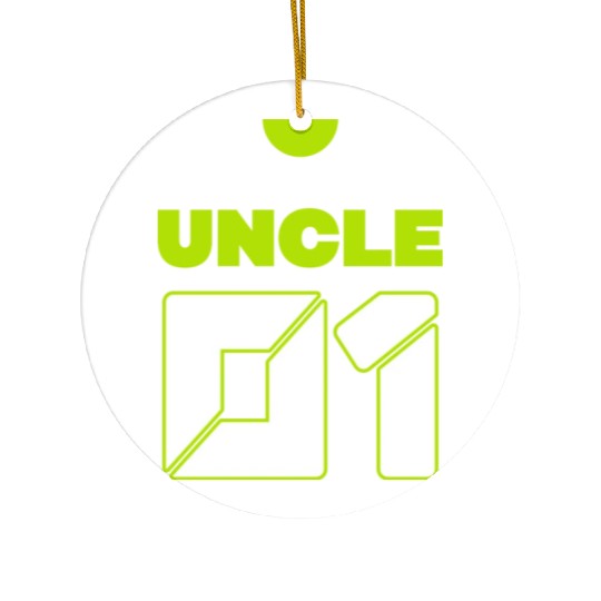 Uncle No 1 Ceramic Ornaments