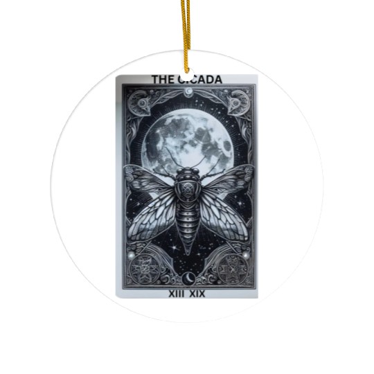 Cicadageddon Invasion Tour 2024 Funny Cicada Event Ceramic Ornaments