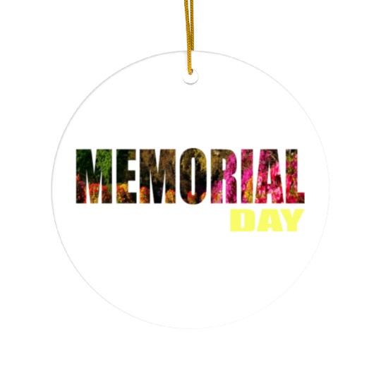 MEMORIAL DAY Ceramic Ornaments
