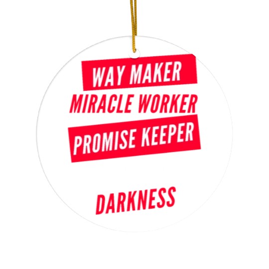Way Maker Ceramic Ornaments
