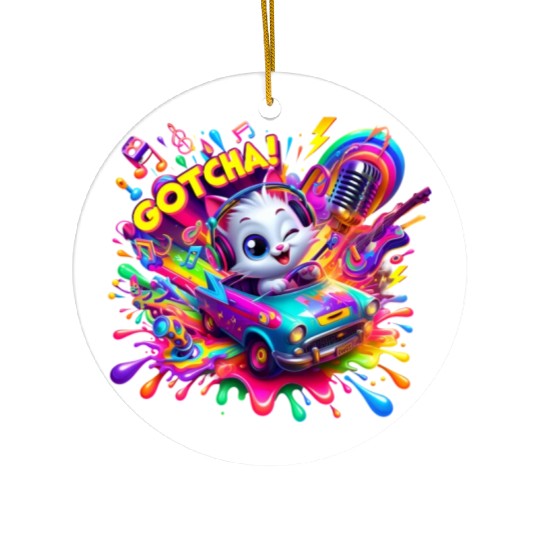 Galactic Vibes: Plosion of Splashes - GoTcha! Ceramic Ornaments