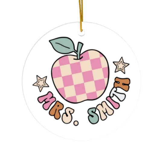 In My Teacher Era Ceramic Ornaments