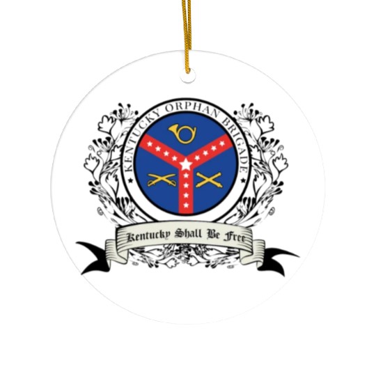 Orphan Brigade Kentucky US Civil War Ceramic Ornaments