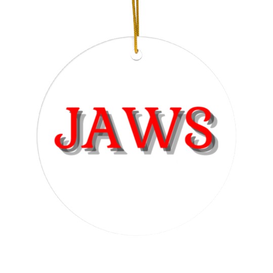 Jaws Classic Ceramic Ornaments